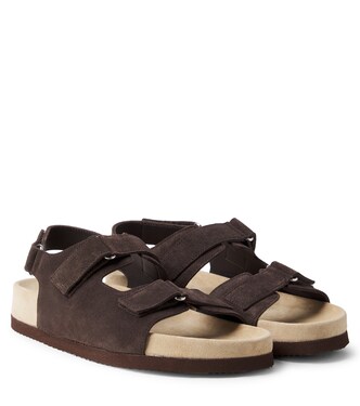 Suede sandals | Brunello Cucinelli Kids