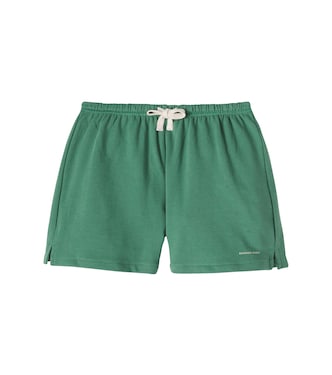 Spotty cotton jersey Bermuda shorts | Konges Sløjd