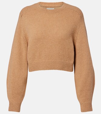 Cropped-Pullover Masie aus Wolle und Kaschmir | Khaite