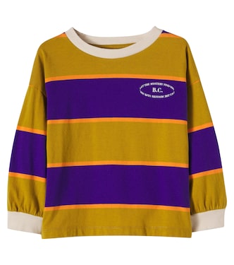 Striped cotton jersey T-shirt | Bobo Choses