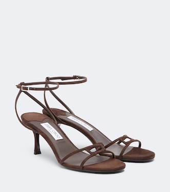 Sandalen 1998 Leo aus Veloursleder | Jimmy Choo