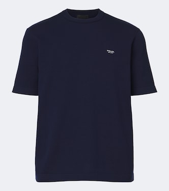 Logo cotton T-shirt | Prada