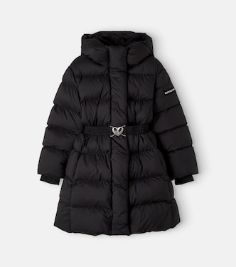 Belted puffer coat | Monnalisa