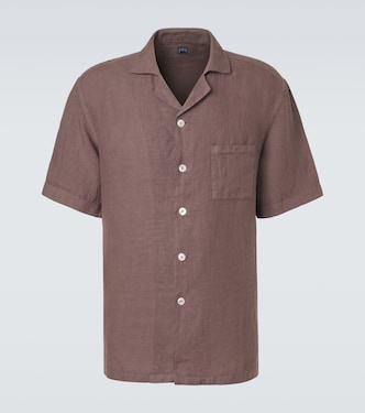 Linen bowling shirt | Fedeli