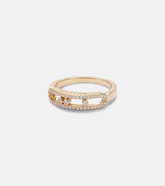 Baby Move 18kt gold ring with diamonds | Messika