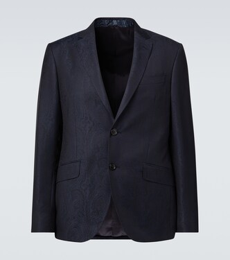 Wool jacquard blazer | Etro