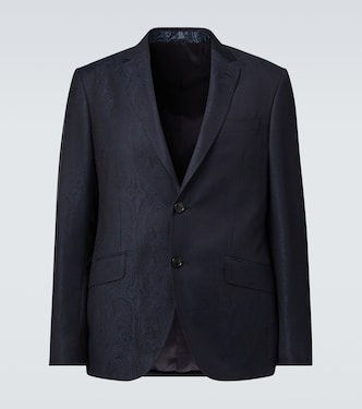 Blazer de lana jacquard | Etro
