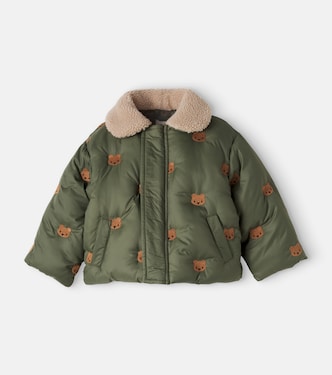 Florus embroidered puffer jacket | Donsje