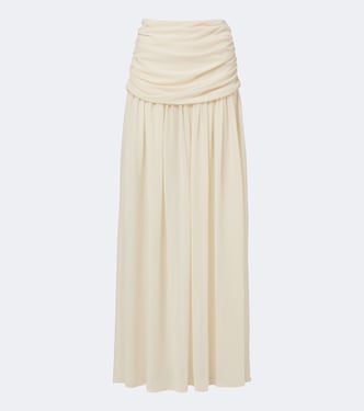 Agapito chiffon maxi skirt | De La Vali