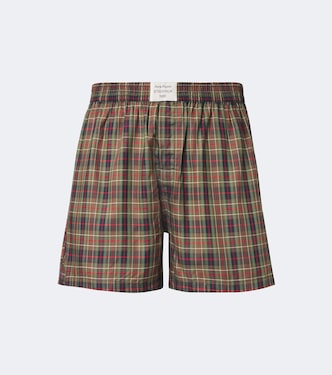 Plaid shorts | Acne Studios