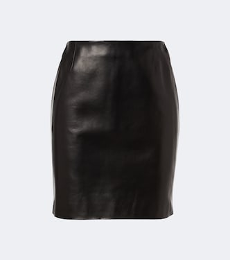 Leather miniskirt | Gucci