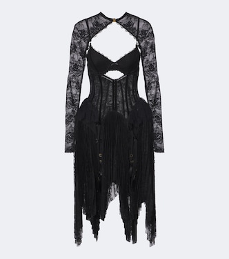 Valiant cutout lace bustier dress | Zimmermann
