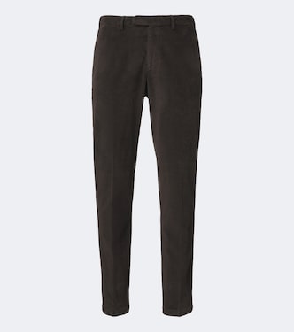 Pantaloni chino in misto cotone e seta | Thom Sweeney