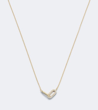 Halskette Link aus 18kt Gelbgold mit Diamanten | Bucherer Fine Jewellery