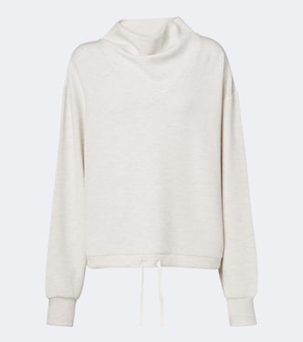Betsy draped jersey sweatshirt | Varley