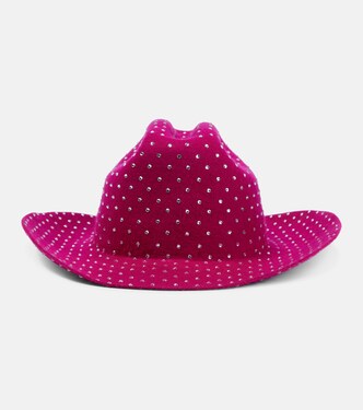 Embellished felt cowboy hat | Ruslan Baginskiy