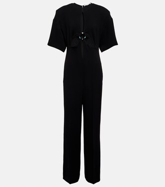 Cut-out straight-leg jumpsuit | Stella McCartney