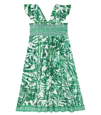 Cindy floral cotton dress | Poupette St Barth Kids