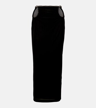 Cutout jersey midi skirt | Dion Lee