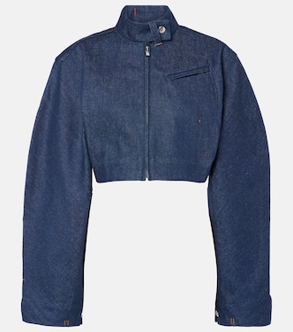Cabrio Denim De-Nîmes denim jacket | Jacquemus