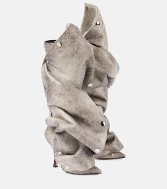 Botas altas Snap de piel sintética | Y/Project