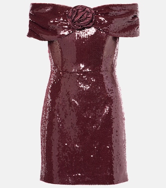 x Nicky Hilton – Robe Zelda à sequins | Rebecca Vallance