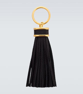 Tasseled leather keychain | Tom Ford