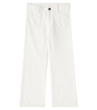 Junon flared cotton pants | Bonpoint
