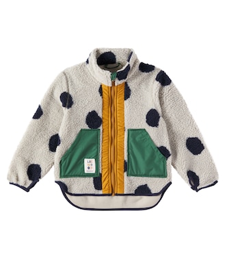 Naom polka-dot fleece jacket | Liewood