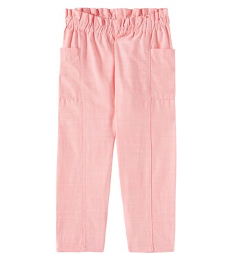 Tiche cotton chambray pants | Bonpoint