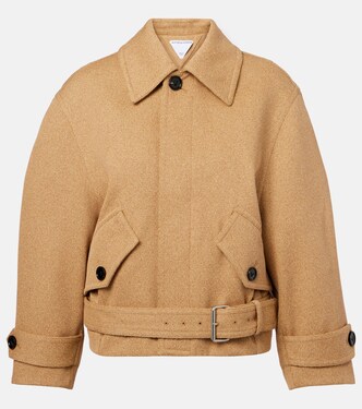 Cotton-blend frissé bomber jacket | Bottega Veneta