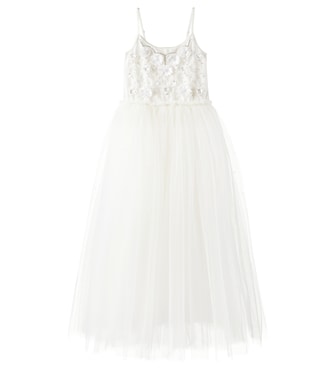 White Lotus sequined tulle dress | Tutu Du Monde