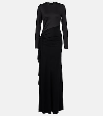 Gathered jersey gown | Victoria Beckham