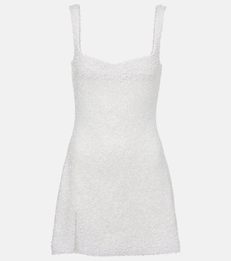 Bridal Venus embellished minidress | Clio Peppiatt