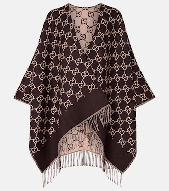 Wool poncho | Gucci