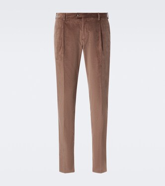 Cotton corduroy suit pants | Lardini
