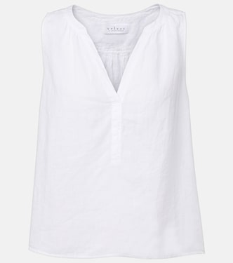 Tacy linen top | Velvet