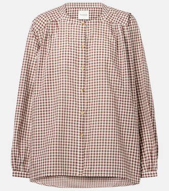 Mira gingham cotton shirt | Posse
