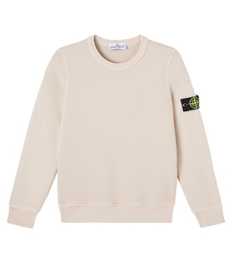 Cotton jersey sweatshirt | Stone Island Junior