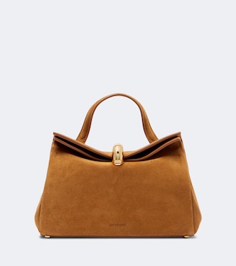 Valerie Small suede top-handle bag | Jacquemus
