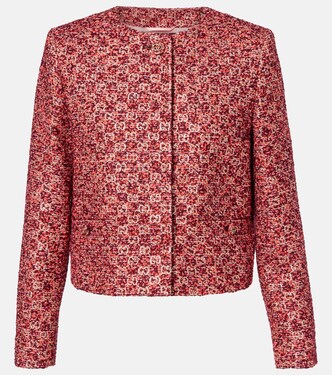 GG lamé tweed jacket | Gucci
