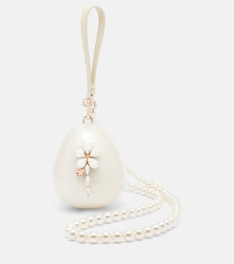 Pochette Hare Pearl Egg à ornements | Simone Rocha