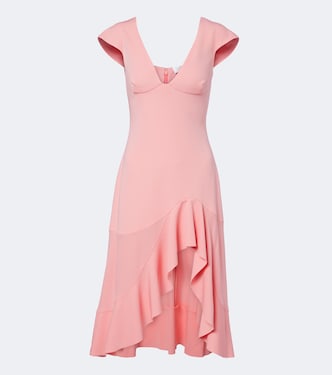 Vestido midi con volantes | Stella McCartney