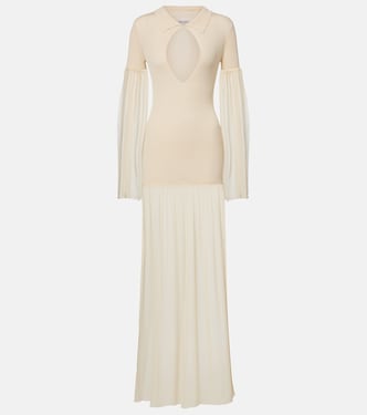 Maxikleid Calla aus Rippstrick | Aya Muse