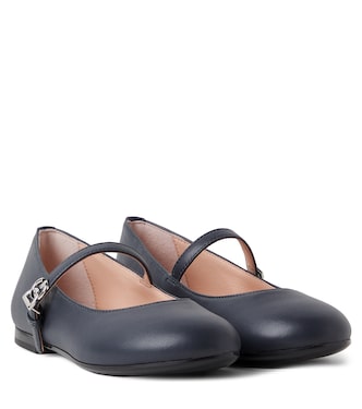 DG leather Mary Jane flats | Dolce&Gabbana Kids