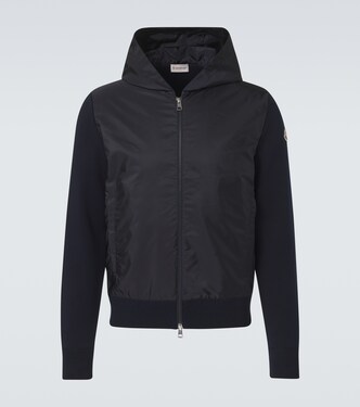 Kapuzenjacke Tricot aus einem Baumwollgemisch | Moncler