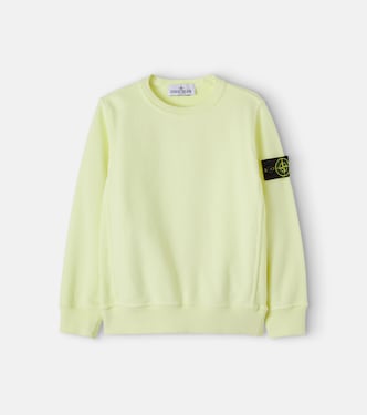Compass cotton jersey sweatshirt | Stone Island Junior