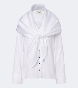 Nia cotton poplin shirt | Tove