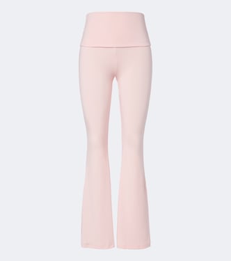 Foldover flared leggings | Norba