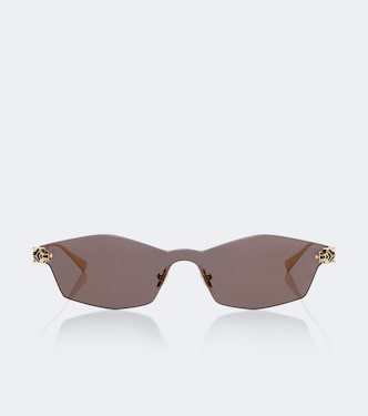 Panthère De Cartier rectangular sunglasses | Cartier Eyewear Collection